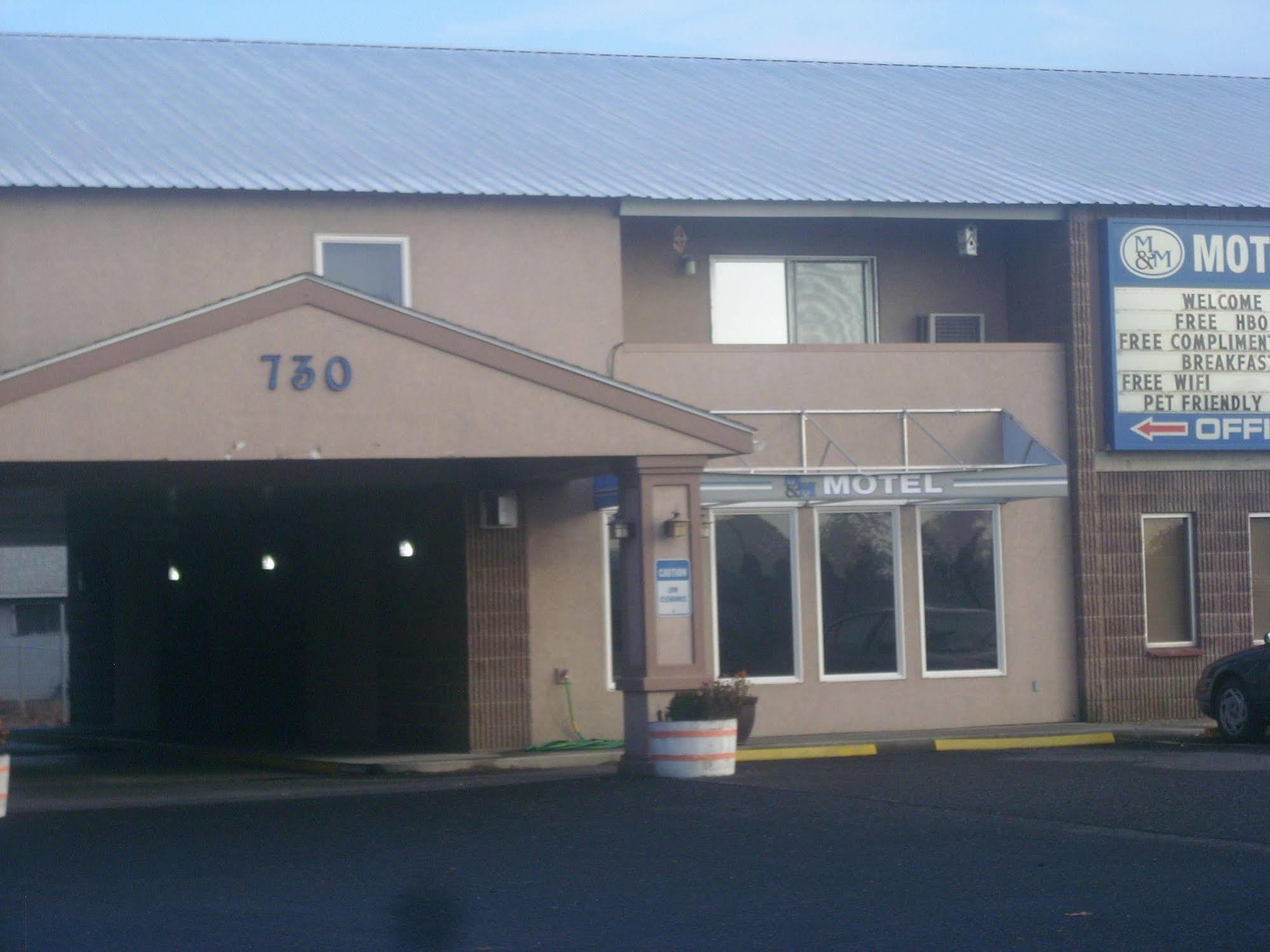 M&M Motel Connell Exterior photo